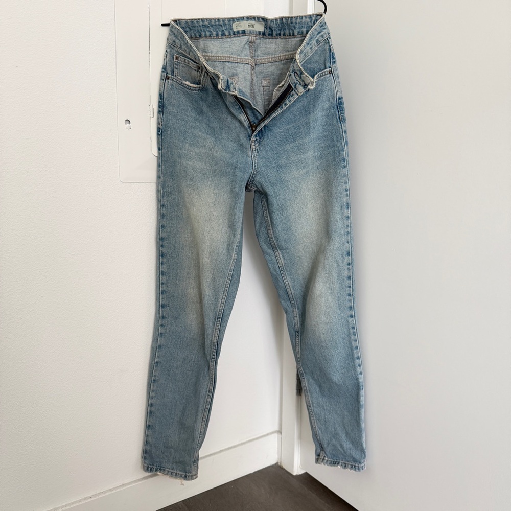 Topshop Light Blue Mom Jeans